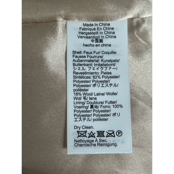 J. Crew Women's Relaxed Sherpa Blend Topcoat in Dusty Bloom - Sz S - NWT - Picture 10 of 12